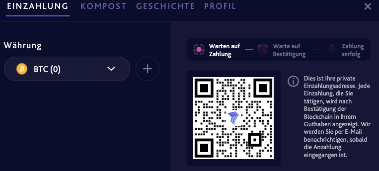 7Bit Casino mit Bitcoin einzahlen