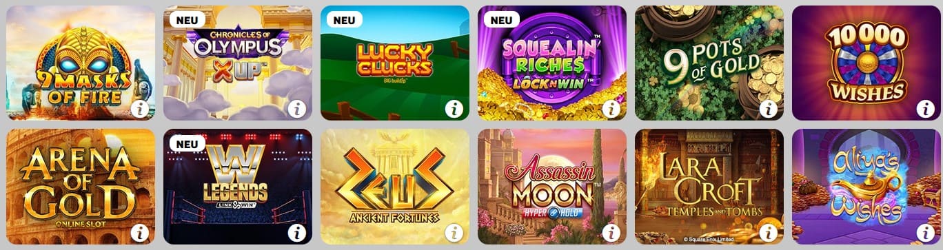 Betway Casino Slots