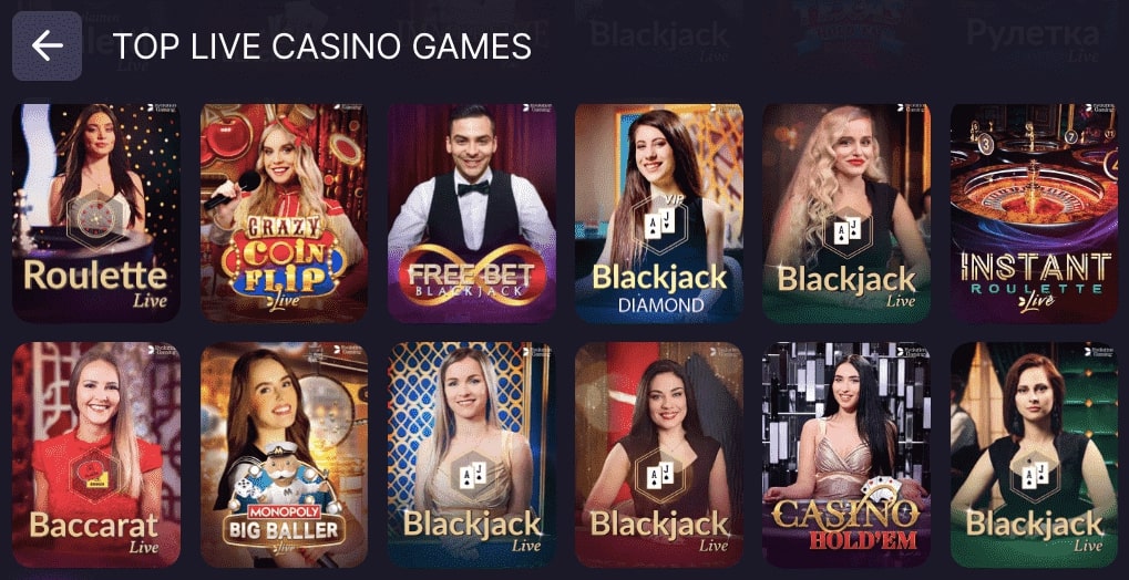 Bitstarz Live Casino