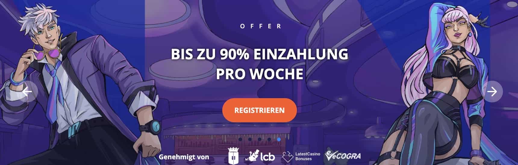 Casino Bonus von Vulkan Vegas