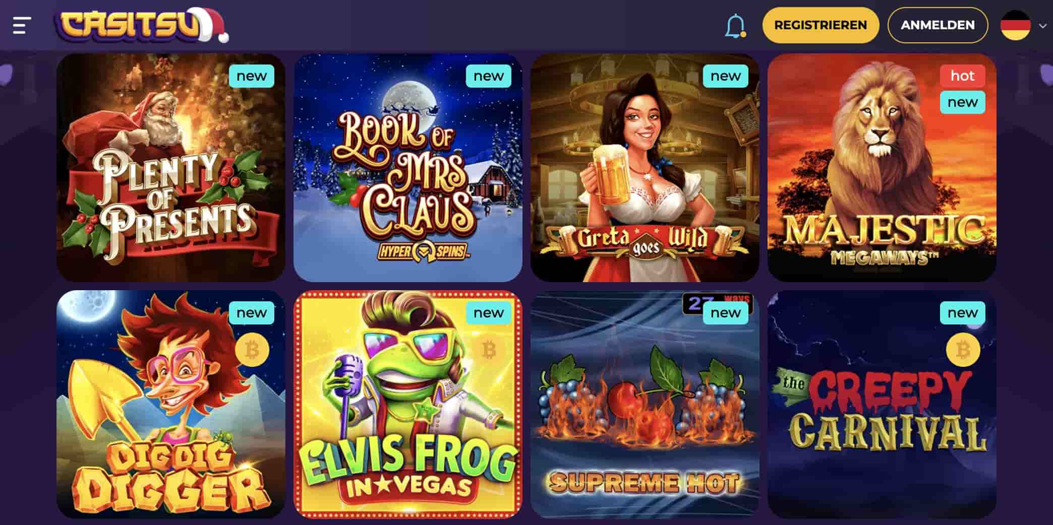 Casitsu Casino Games