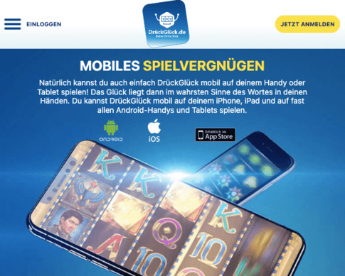 DrückGlück Casino App für iOS