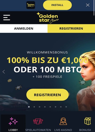 Golden Star Casino App herunterladen