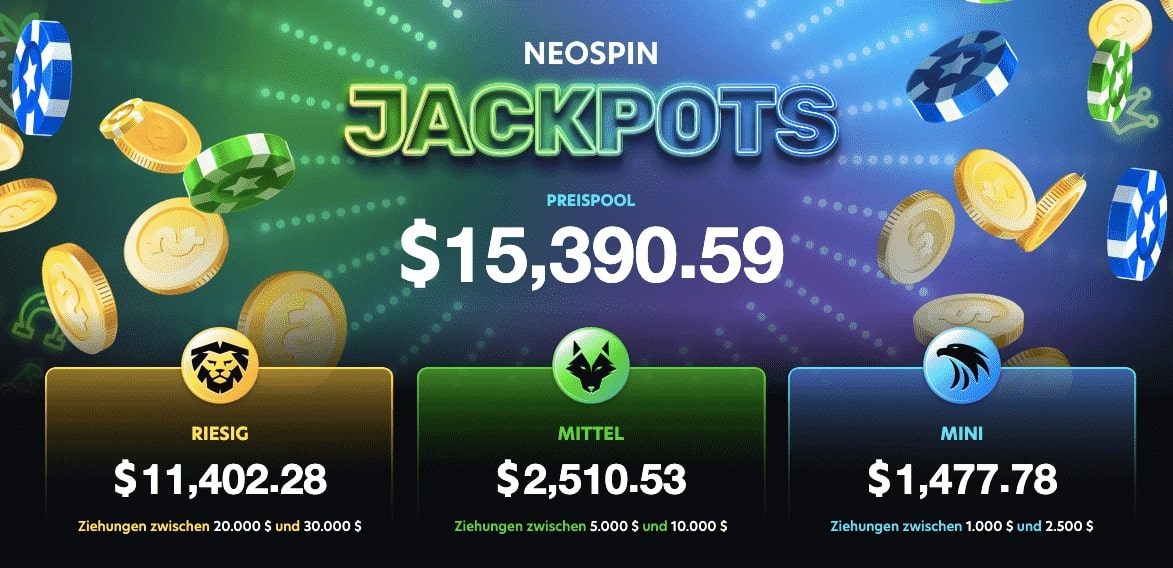 NeoSpin Casino Jackpot