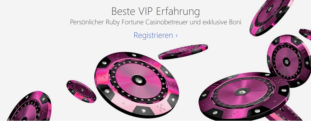 rubyfortune VIP Bereich