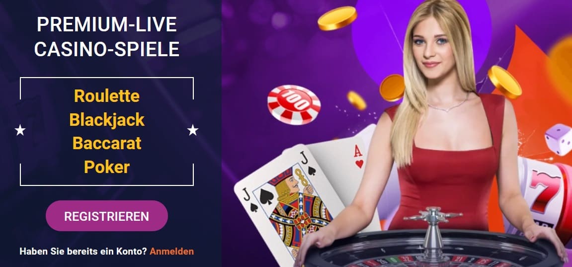 tony bet Live Spiele