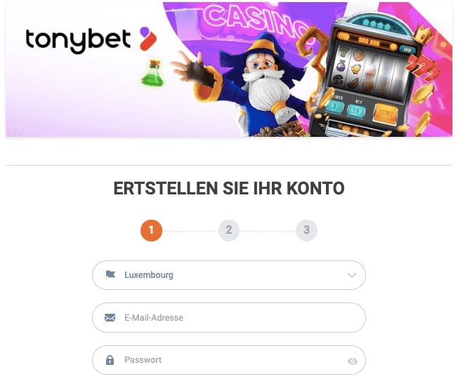 TonyBet Login