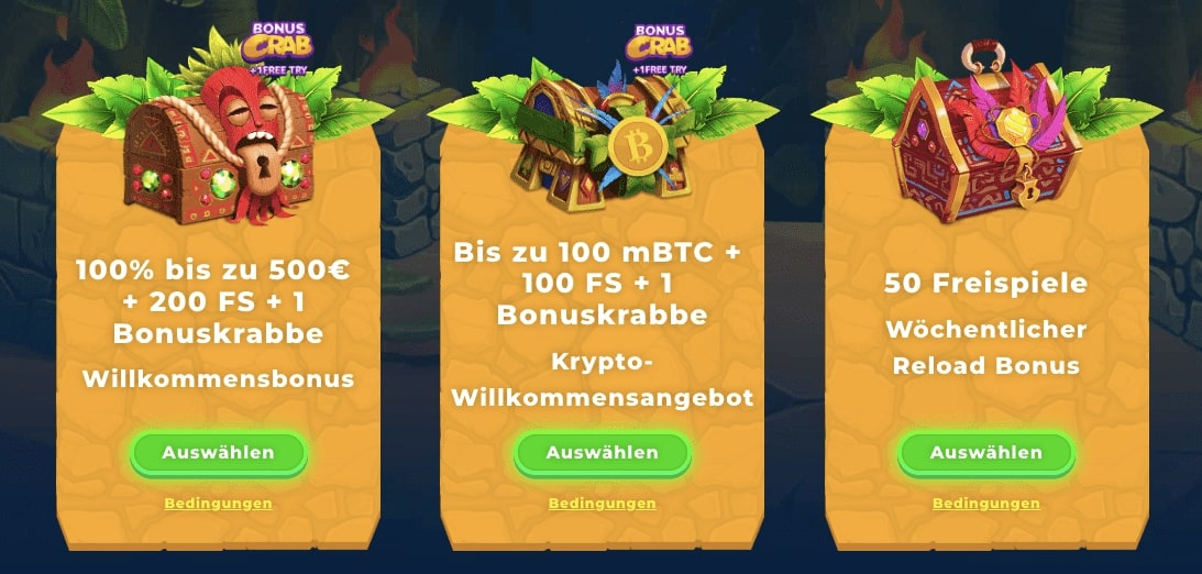 Wazamba Casino Aktionen