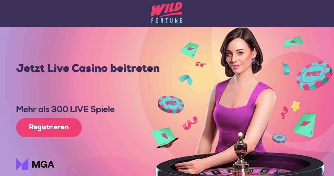 Wild Fortune Roulette Live